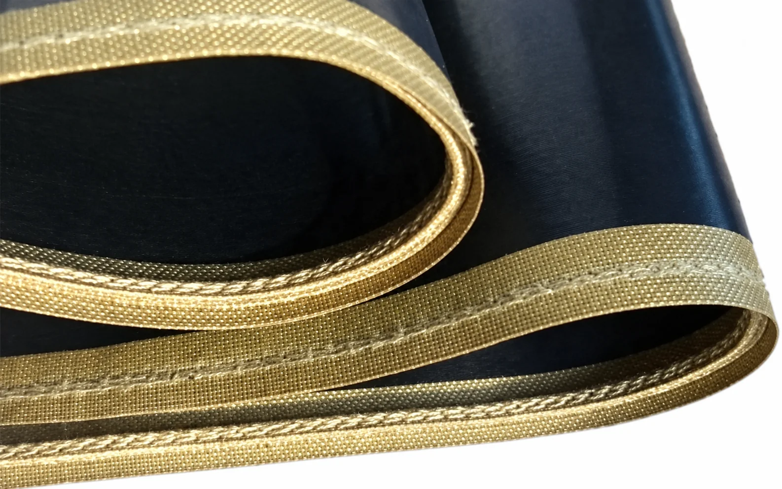 Kevlar fitilli siyah antistatik PTFE Teflon bant