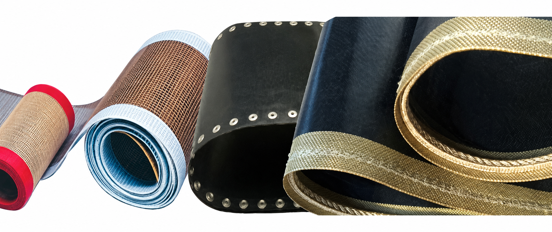 Kevlar fitilli siyah antistatik PTFE Teflon bant